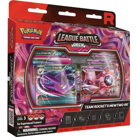 Pokemon TCG: League Battle Deck - Team Rocket's Mewtwo ex